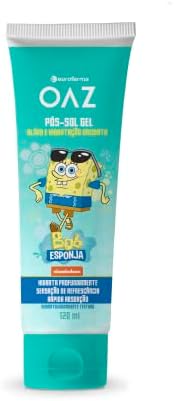 OAZ Gel Pós-Sol Infantil Bob Esponja 120ml