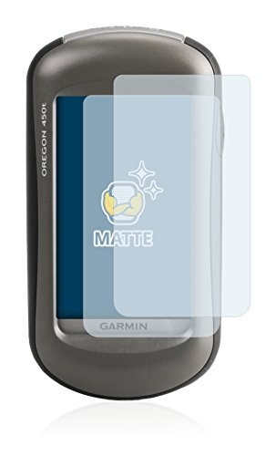 BROTECT Protector Pantalla Anti-Reflejos compatible con Garmin Oregon 450 (2 Unidades) Película...