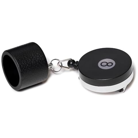 OKKO Retractable Round Billiard Chalker w/Belt Clip - Fits Taom Chalk Cover