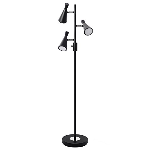 SUNLLIPE 3 Light Tree Floor Lamp,LED Floor Reading Lamp,60