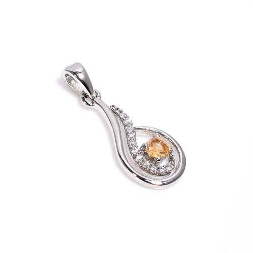 HIMALYA QUARTZ �V�R�C���y���A���g�p�[�Y ���E���h�t�@�Z�b�g 3.5mm 925�X�^�[�����O�V���o�[ �n���h���C�h �y���_���g �����p ITP-027-23, �W�F���X�g�[��, �g�p�[�Y