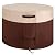 ELEXTYLE Round Fire Pit Cover,44 Inch Waterproof Outdoor Round Firepit Cover,Heavy Duty Patio Fire Pit Table Cover,Anti-Crack,Windproof Outdoor Firepit Cover,44”D X 24”H