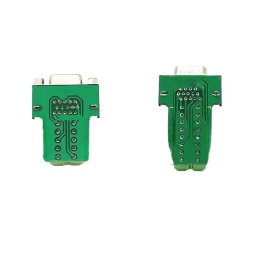 Image of 1pcs 9 Pin RS-232 DB9 Male to Male Serial Cable Gender Changer Coupler Adapter
