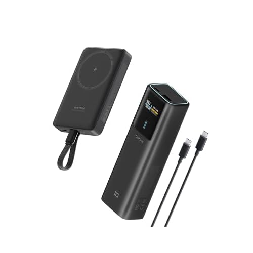 CUKTECH 10 100W 10,000mAh Power Bank + CP12 10000mAh Magnetic Power Bank Combo
