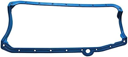 sbc oil pan gasket blue steel core fits for 86 - up late chevy 305 350 383 400 engine