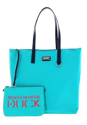 Mandarina Duck Style P10MYT03, Shopper Donna, Lapis, 34x37x12 (L x H x W)