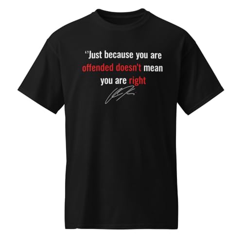 Charlie Kirk Just Because You are Offended Doesnt Mean You are Right DryBlend® T-Shirt