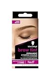 Schwarzkopf Brow Tint Professional formula Eyebrow Dye Brow Tinting Kit with Gentle Permanent Colour - Light Brown