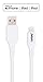 Apple Certified iPhone & iPad Charger - Ultra Durable 6ft Lightning to USB Cable and 12W USB Power Adapter Wall Plug for iPhone 14 13 12 11 Pro Max XS XR X 8 Plus 7 6S 6 5 iPad mini Air iPod (White)