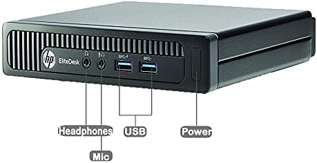 HP EliteDesk 705 G1 Tiny Desktop Computer, AMD Quad-Core A8 Pro-7600B up to 3.8GHz, 16GB RAM, 256GB SSD, Windows 11 Professional (Renewed)