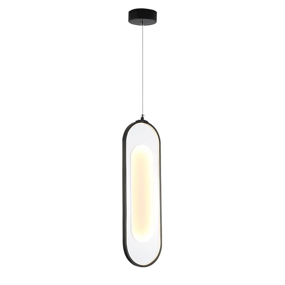 Suspension de chevet ultra-mince en métaux nobles et acrylique haute finition
