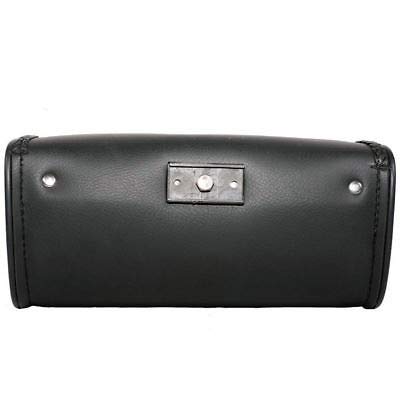 Bolsa para parabrisas de manillar de motocicleta IKLeather en PVC liso 10" miniatura 3