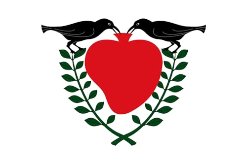 Drapeau Large Corbins avec bordure intégrée pour mât extérieur - 2