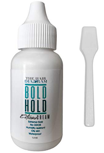 AUTHENTIC Bold Hold Extreme Cream Adhesive for Lace Wigs and Hair pieces | Lace Glue | Wig Glue (original) + SMOOTHING STICK