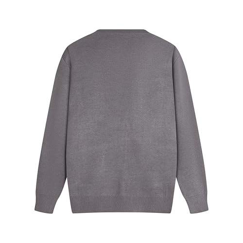 Image of Women's Lightweight Button Down Cardigan Sweaters Long Sleeve Classic V Neck Knit Soft Shrugs with Pocket
