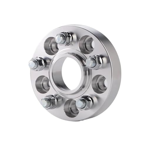 Espaciador de rueda 5x112 de 30mm y buje 66.6 con tornillos M14x1.5