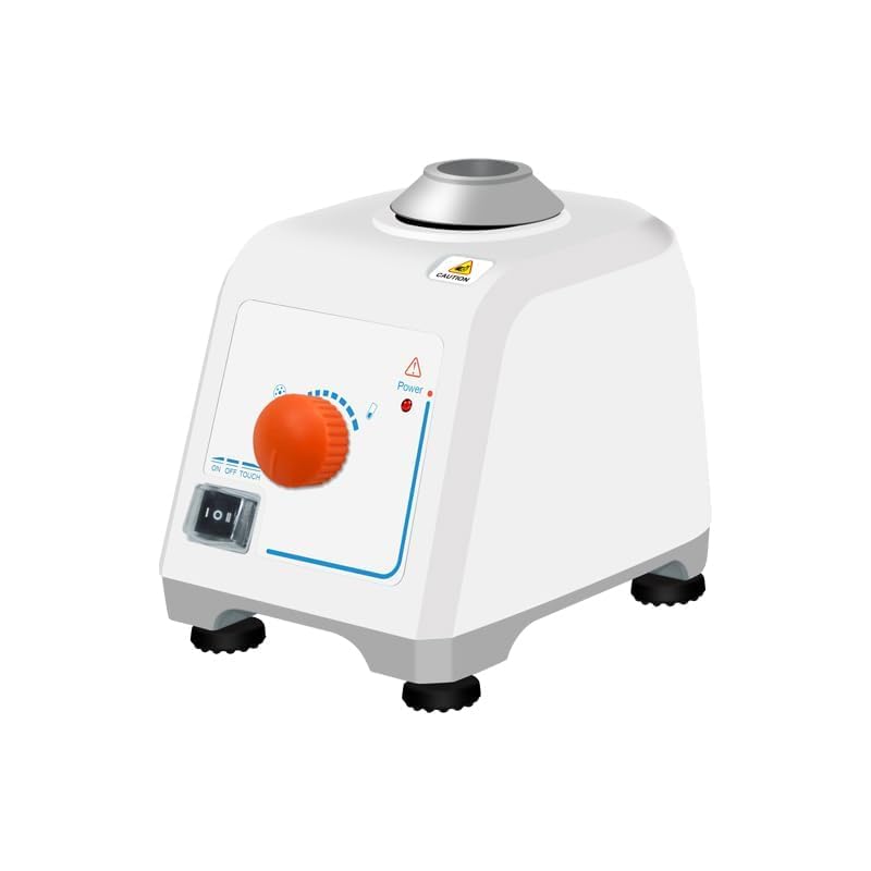 Vortex Shaker Mixer Vortex Homogenizer Vortex Mixing Equipment Shaking Agitator Instrument with Speed Range RPM 0 to 2800 Frequency 50 to 60HZ Voltage 200 to 240V 100 to 120V Optional