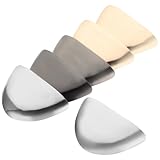 [Lurrose] 6個 高耐久ヒールプロテクター ハイヒール先端保護金属カバー 靴先端キズ防止 補修用品 多対応シューズ保護アクセサリー