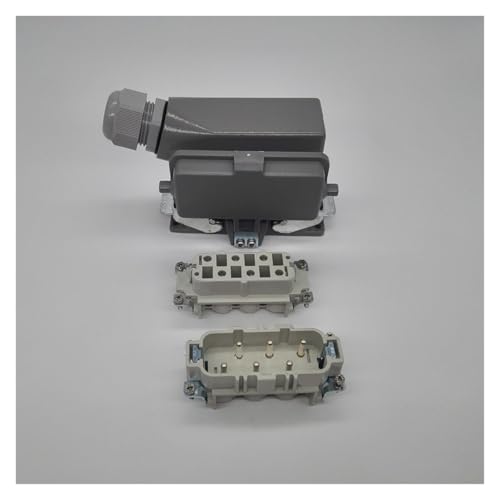 Conector de aviación rectangular HDC-HSB-006-5S para uso industrial pesado 3