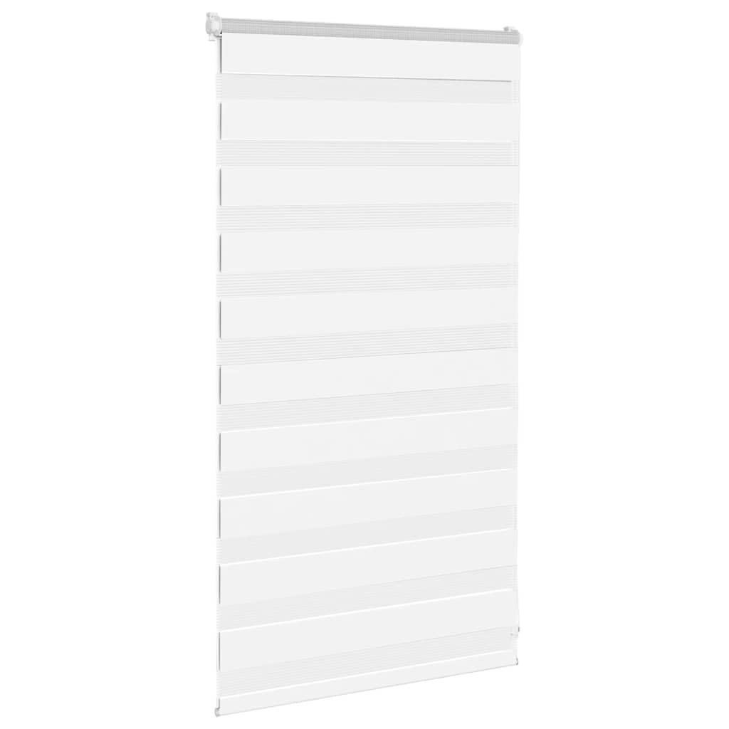 Tenda a Rullo Zebrata Giorno e Notte 70x100 cm Bianco