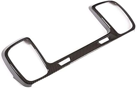 ABS Carbon Fiber Style Center Console AC Air Vent Outle Frame Trim Cover 1pcs for Mercedes-Benz GLE W166 Coupe C292 2015-2019
