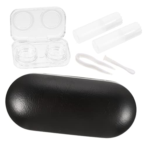 Scatola Per Occhiali Bifacciale 1 Set Di Custodia Per Lenti Per Per A Doppia Funzione Fodera Protettiva Compatta E Portatile.