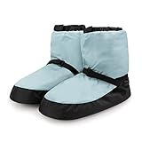 Ocasión: están diseñados para mantener los pies y los tobillos calientes, listos y preparados entre clases y ensayos. Las mejores pantuflas para personas con pies fríos; se ajustan sobre balleta/pirueta gira los zapatos para calentar en la barra.
