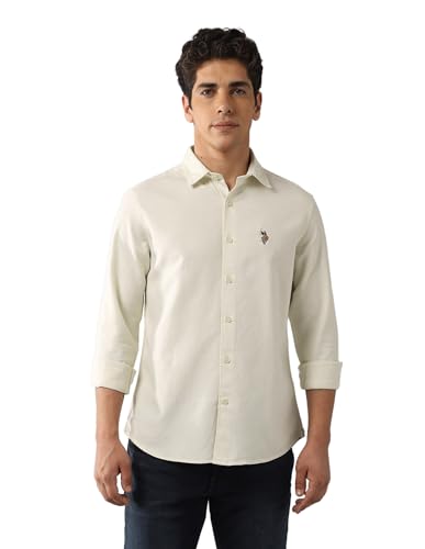 Image of U.S. Polo Assn. Denim Co. Apparel Solid Regular Fit Shirt