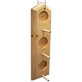 Coveside Peanut Butter Feeder – Handcrafted Eastern Pine Bird Feeder with 6...