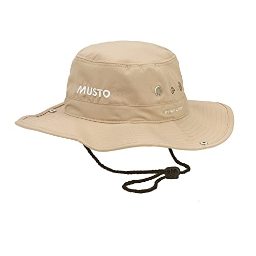 Musto Segelhut Evolution Krempenhut AL1410, Farbe:Beige, Größe:S,