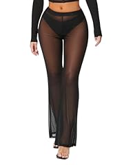 Mesh-flare Leg Black