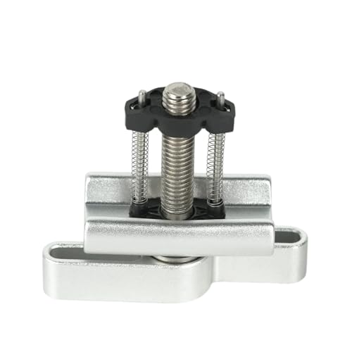 2PCS Hinge Clamp Double Spring C Buckle Accessory,Aluminum Alloy Material,Fit for Brompton A-C-P-T Series Folding Bike, Easier to Fold & Unfold, Black