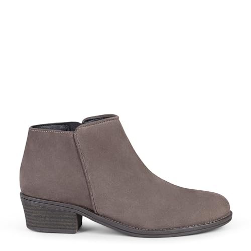 BALTIMOR - Botines Piel Mujer hidrófugo de Color Taupe, EU 39