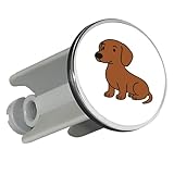 bassotto nano pelo corto arlecchino Regalo fantasioso: Bassotto a pelo corto Decorazione per ogni bagno. La spina è un elemento decorativo e una sorpresa speciale.