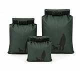 AKORD Lot de 3 Sacs de Rangement étanches pour Rafting, canoë, Bateau, Kayak 1,5 + 2,5 + 3,5 L