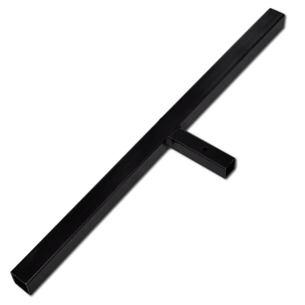 vidaXL Ground Drill Handle Auger Bit 3.94" Black Double Spirals Steel Tools