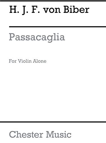 Preisvergleich Produktbild HEINRICH VON BIBER: PASSACAGLIA