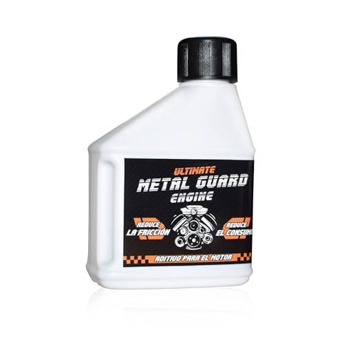 Metal Guard Engine, Aditivo para Motor 300ml, Reduce Fricción y Consumo, Protección contra Daños y Corrosión
