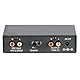 Hama Stereo Phono-Vorverstärker PA (für Plattenspieler, inkl. Netzadapter 230V/50Hz, 3000mA, Cinchkabel 0,9 m) schwarz, 00040506