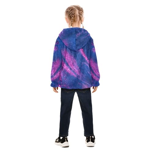 Galaxy Marble Toddler Fleece Jacket4