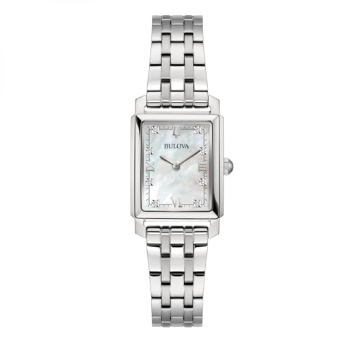 Marca: Bulova Bulova Unisex Analogico Quarzo Orologio con Bracciale 96P244, Bracciale, Bracciale