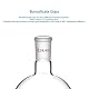 StonyLab 500ml Glas Einhalsrundkolben, Glas Einhals Rundkolben RBF mit 24/40 Standard Taper Outer Joint, Glass Single Neck Round Bottom Flask RBF - 500ml