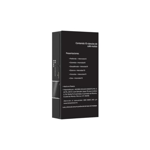 L'OR Café L'Or Cápsula Onyx - 10 Unidades - 52 Gramas