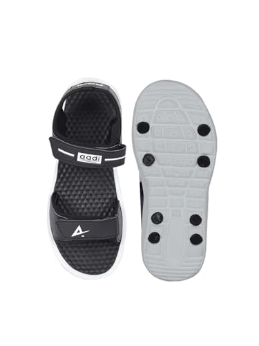 Image of AADI Men's Synthetic Leather Outdoor Casual Sandals & Floaters
