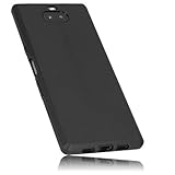 Schwarze Silikonhülle - Schutz vor Staub, leichten Kratzern und Schmutz mit der Xperia 10 Silikonhülle schwarz. Die Handytasche für jede Gelegenheit.