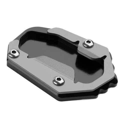 Support latéral R1300GS avec plaque élargisseur antidérapante pour béquille moto ADV