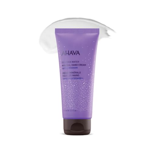 Image of AHAVA Dead Sea Water Mineral Hand Cream - Hand Moisturizer For Dry Cracked Hands, Light & Fast Absorbing, Enriched with Exclusive blend Osmoter, Smoothing Witch Hazel & Soothing Allantoin