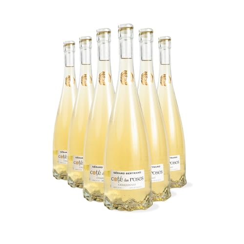 GÈrad Bertrand Cote des Roses Vino Blanco | Chardonnay | IGP Pays d'Oc Seco | (6 x 0.75 l)