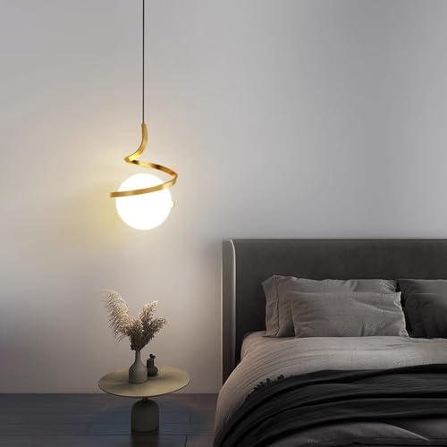 Lámpara esférica minimalista moderna de metal para interior 7
