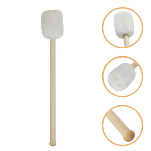 Maillet de grosse caisse anti vibration en bois et feutre souple